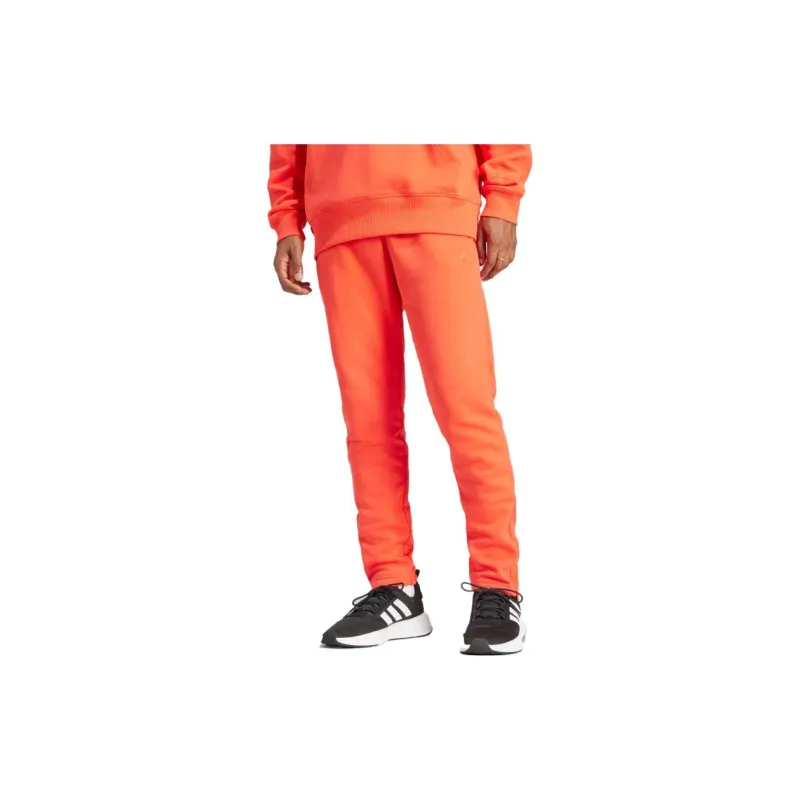 Adidas All Szn Fleece Tapered Leg Zip Pants-1