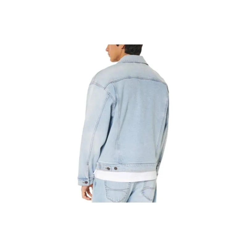 Hollister Denim Jacket Men's Light-2