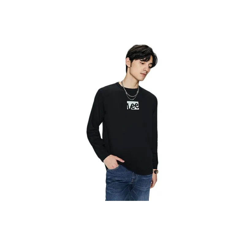 Lee SS23 Drop Shoulder Sleeve T-Shirt Men's Black-2