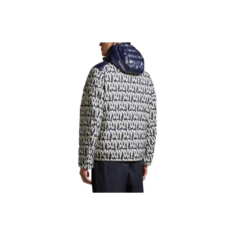 Moncler All Over Logo Reversible Puffer Jacket-2