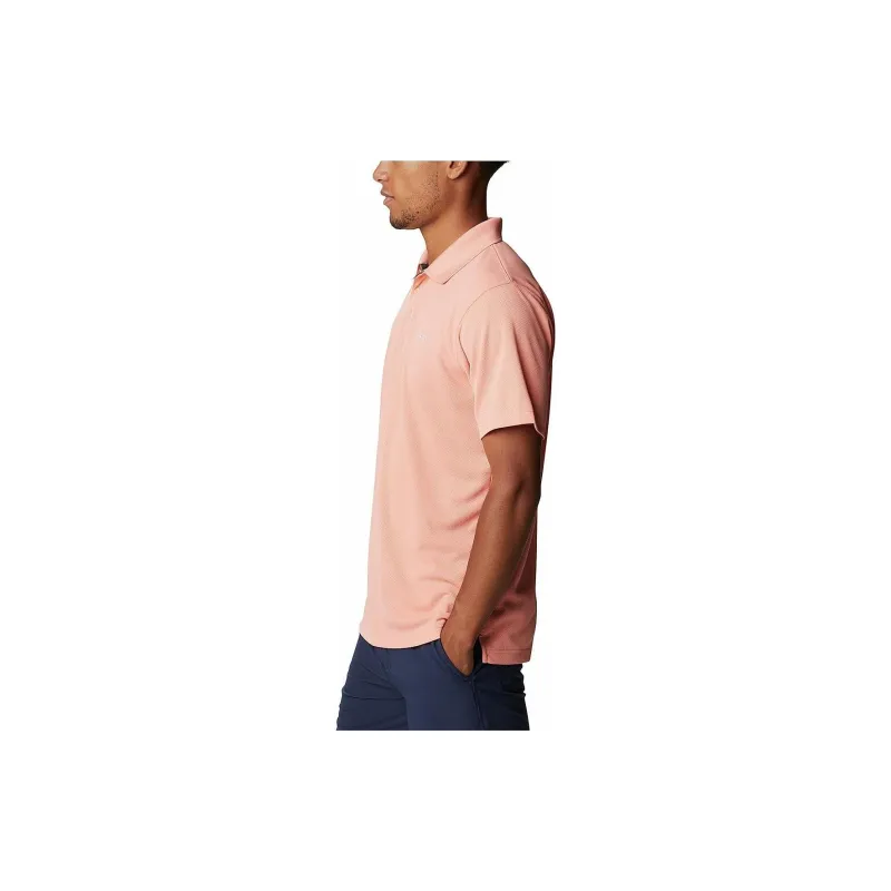 Columbia Polo Shirts Men Coral-3