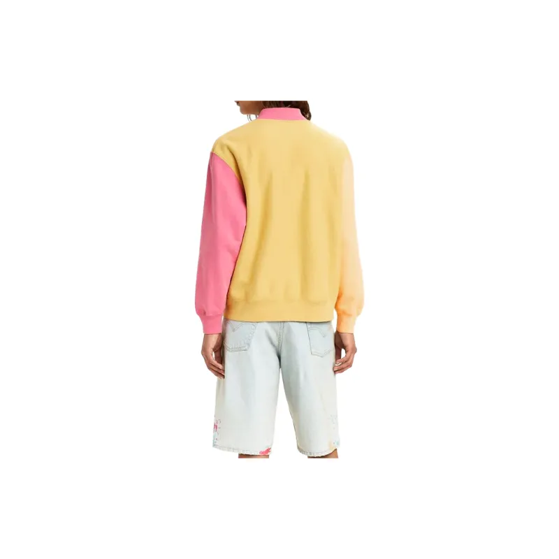 Levi’s Sweatshirt Men's 1. Yellow Pink-3