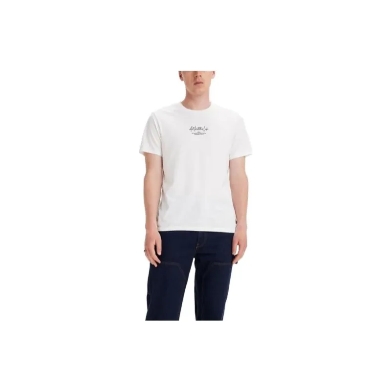 Levis T-Shirts Men White-2