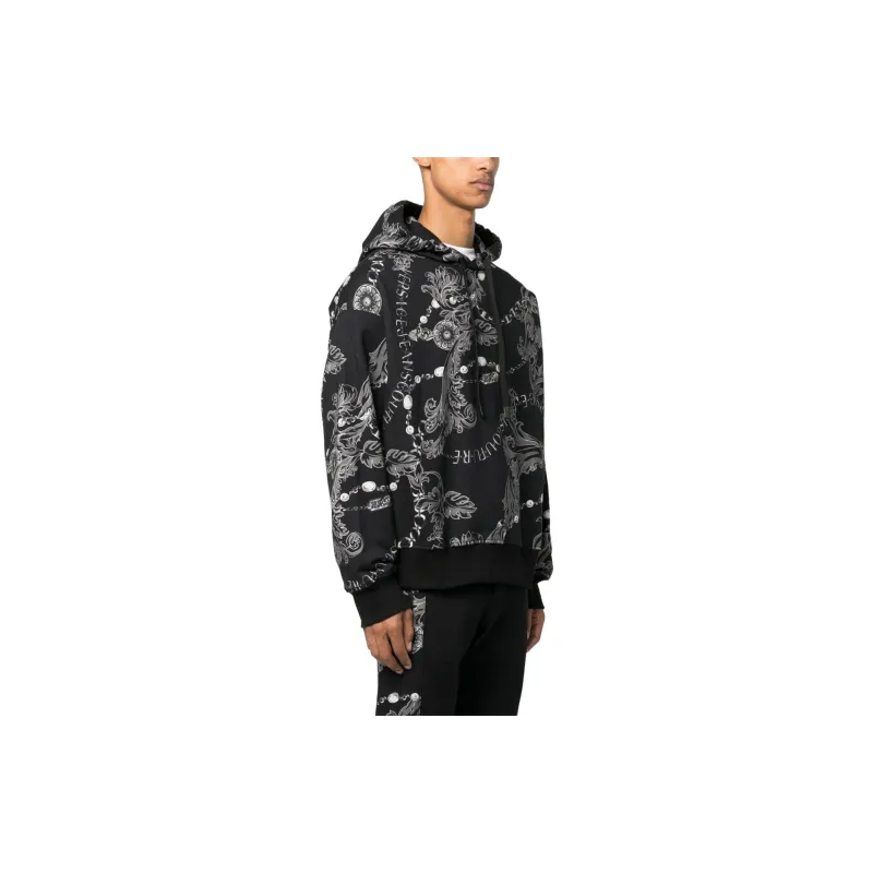 VERSACE JEANS COUTURE Sweatshirts Men Black-3