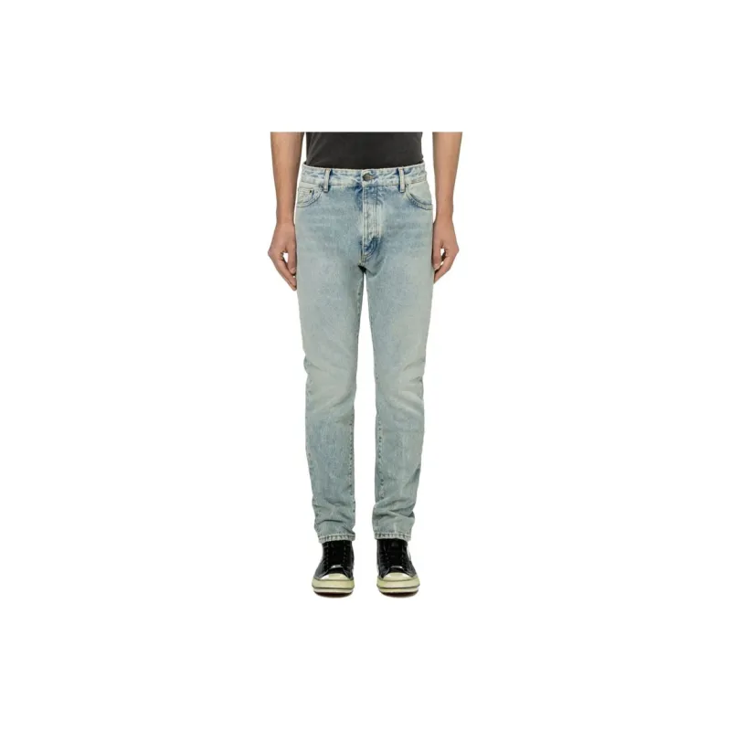 PALM ANGELS Logo Printed Slim Fit Jeans-2