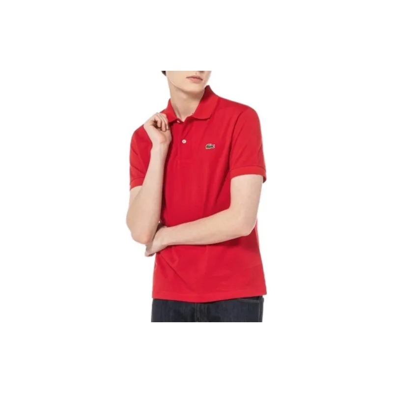 LACOSTE Polo Shirts Men Red-2