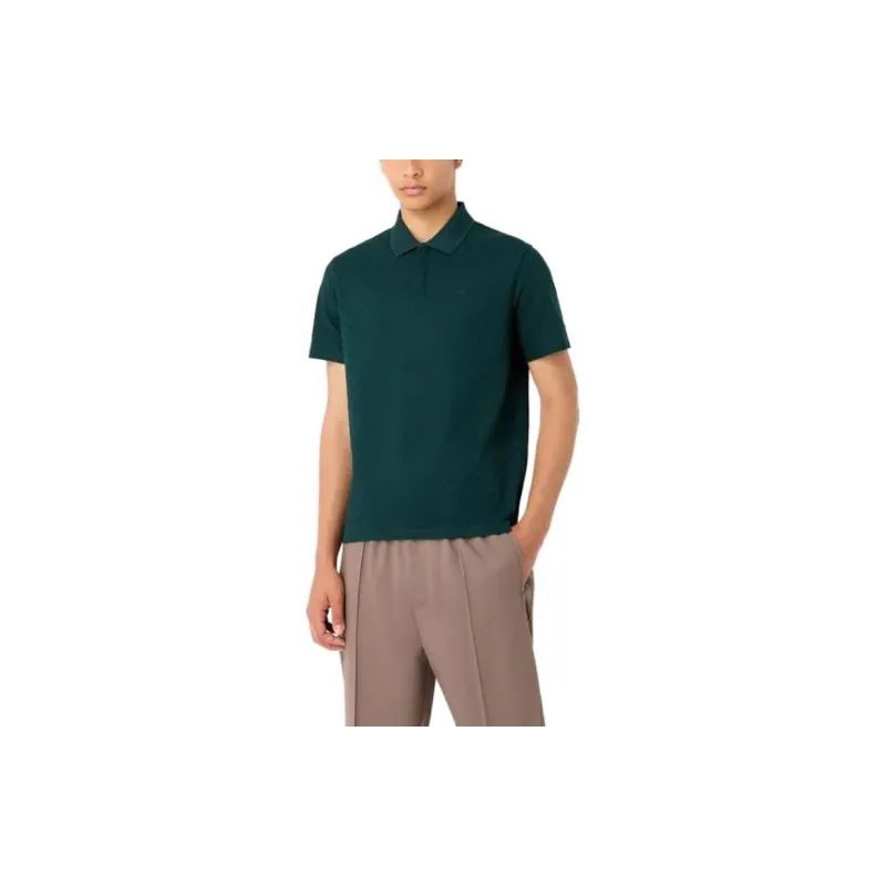 EMPORIO ARMANI Polo Shirts Men Green-1