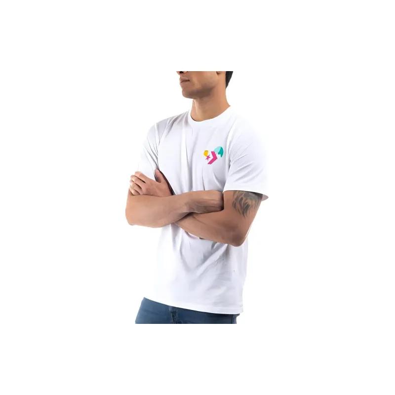 Converse Tropical Drink T Shirt Men's White-3
