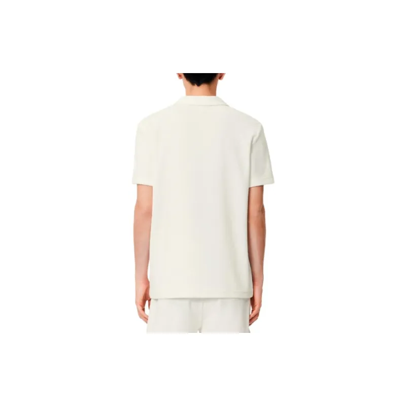 LACOSTE Polo Shirts Men White-4