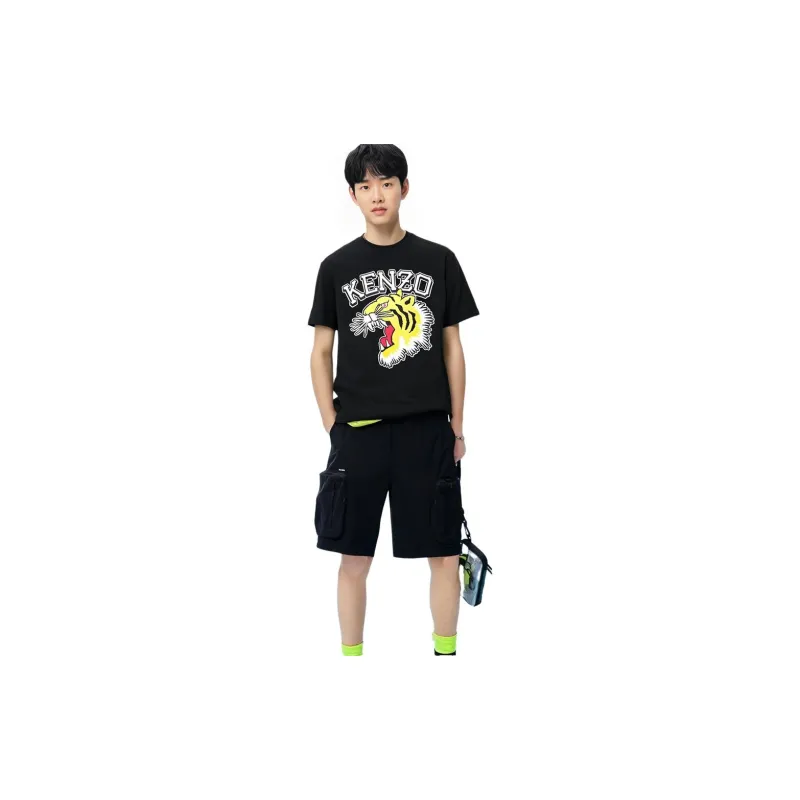KENZO Tiger-print Cotton T-shirt-3
