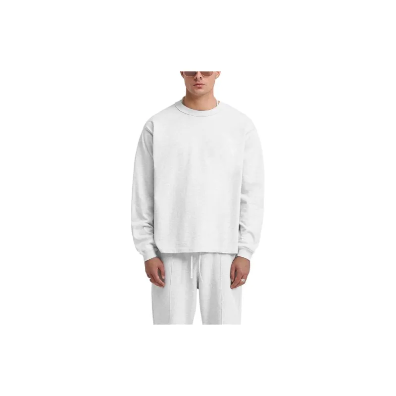 REPRESENT Heavyweight Initial Long Sleeve T-Shirt T-Shirt Men's Gray-3