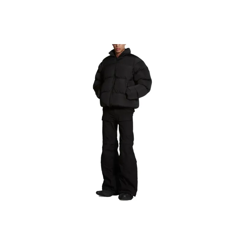 Balenciaga Logo Embroidered Padded Jacket-2