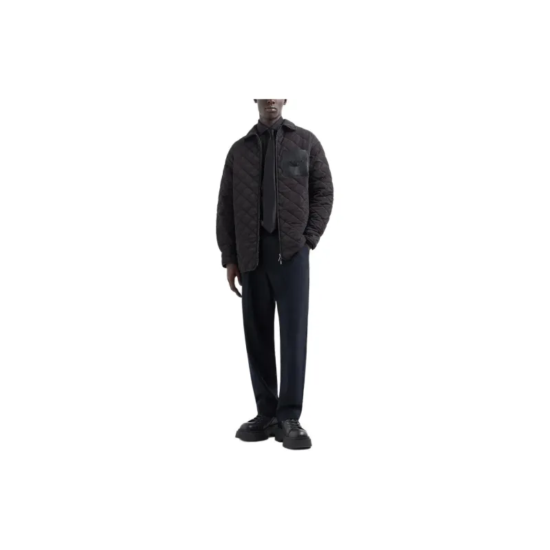 EMPORIO ARMANI Logo embossed Jacket-1