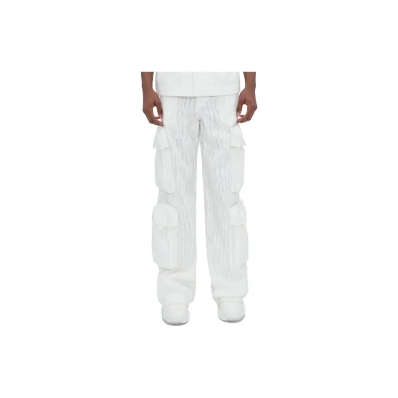 AMIRI Cargo Pants Men White-1