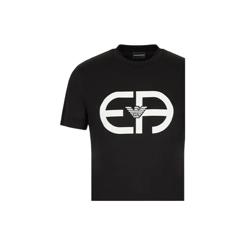 EMPORIO ARMANI SS22 T Shirt Men's Black-5