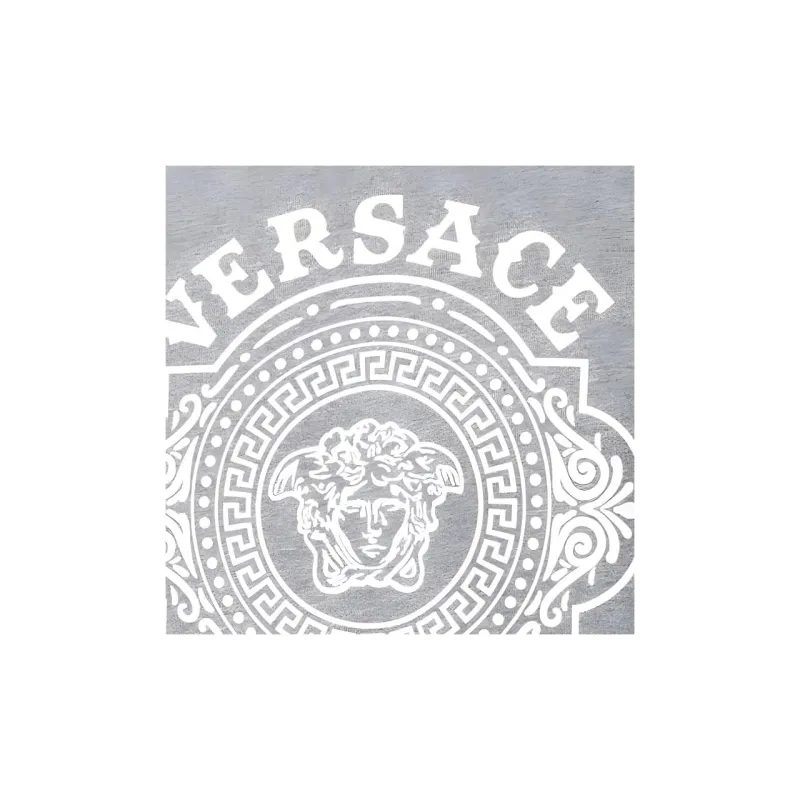 VERSACE Logo Printed Crewneck Sweatshirt-3