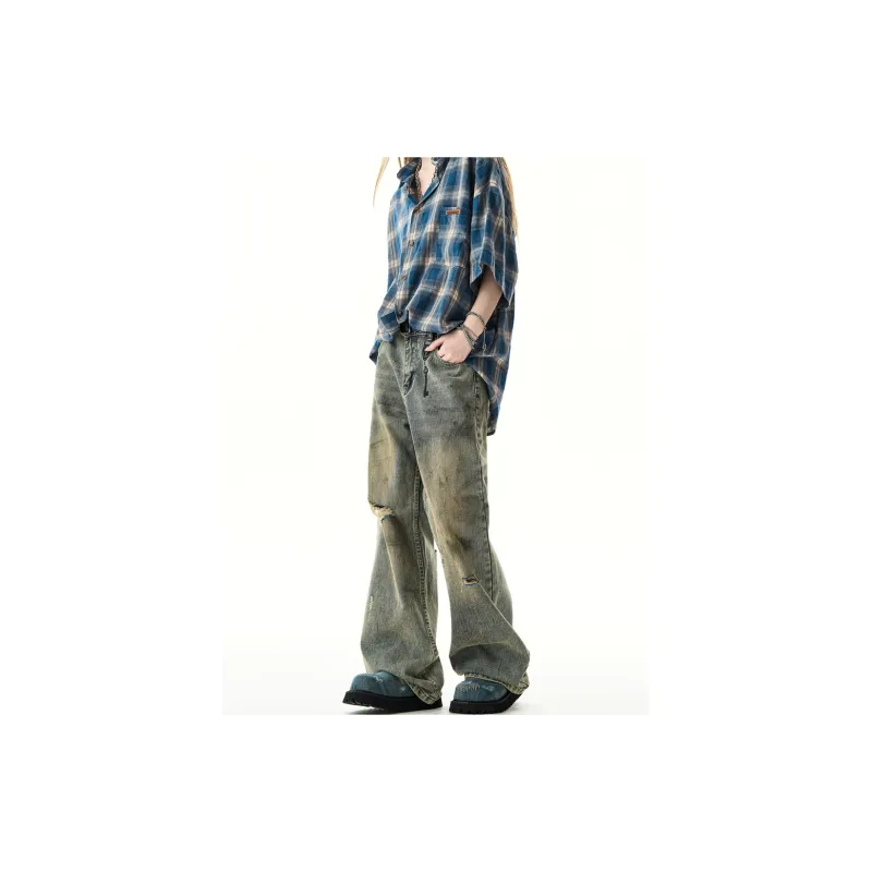 GBXM Jeans Unisex Washed Blue-7