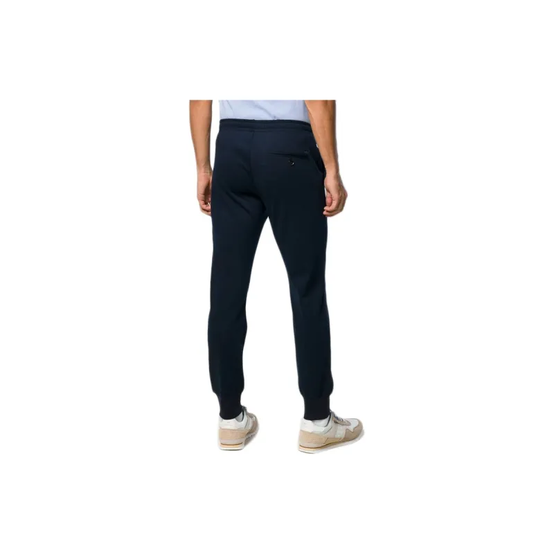 EMPORIO ARMANI Knitted Sweatpants Men Blue-3