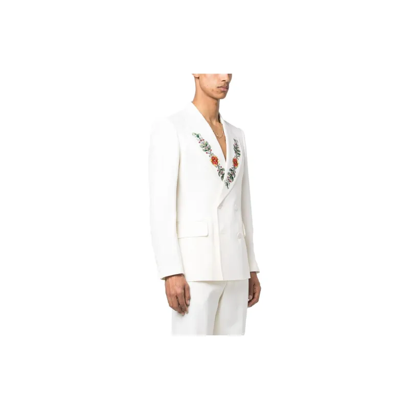 CASABLANCA Embroidered Double breasted Blazer-2