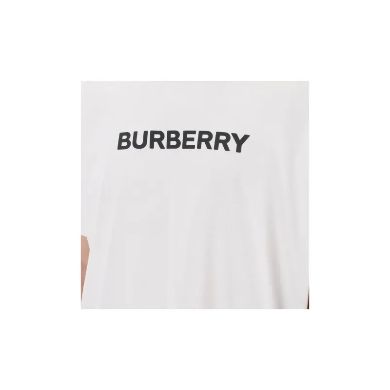 Burberry Logo Printed Crewneck T Shirt-3