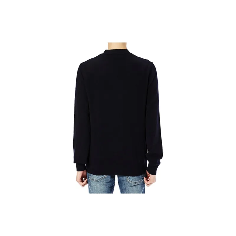 CDG Play Sweater Men's Marine Blue-3