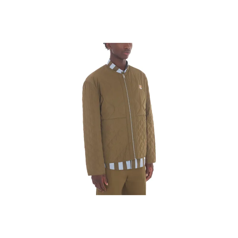 Maison Kitsune Jacket Men's Khaki-4