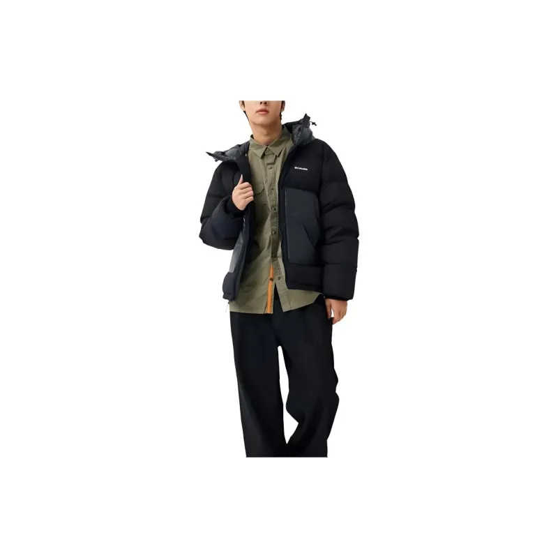 Columbia Days Butte Goose Down Jacket Men's Black-4