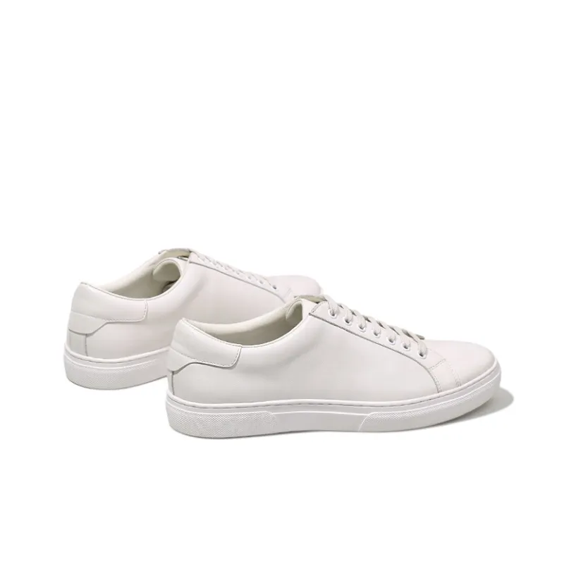 SAINTNJORD Low Top Skateboard Shoes Men's White-4