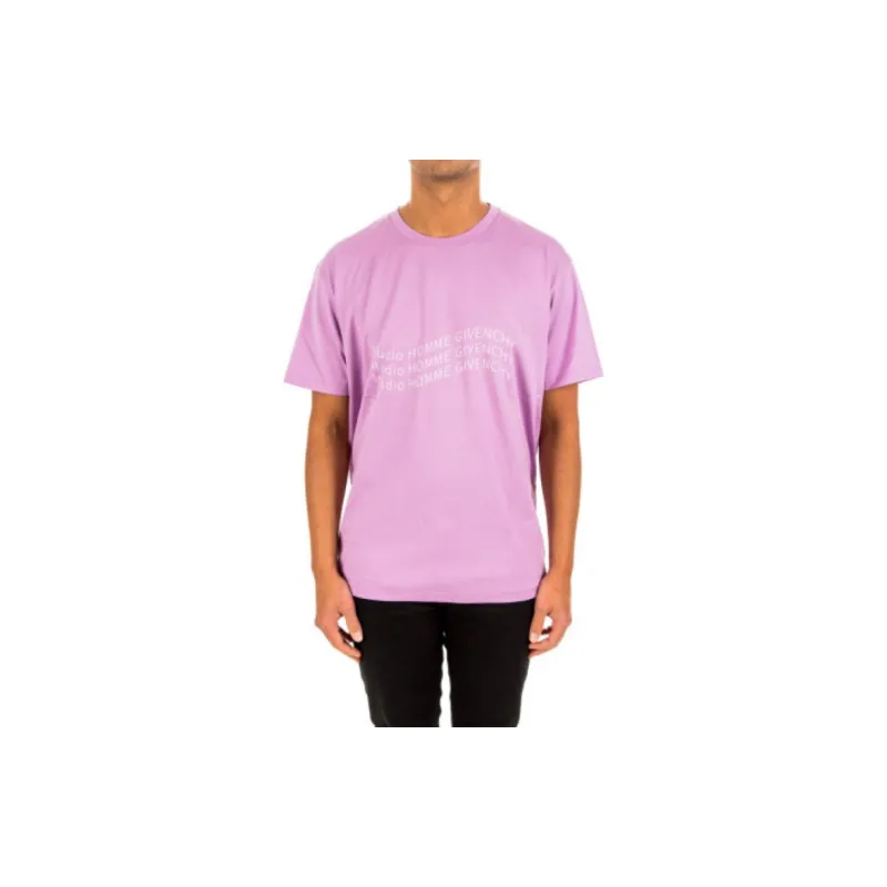 Givenchy T-Shirts Unisex Pink Purple-2