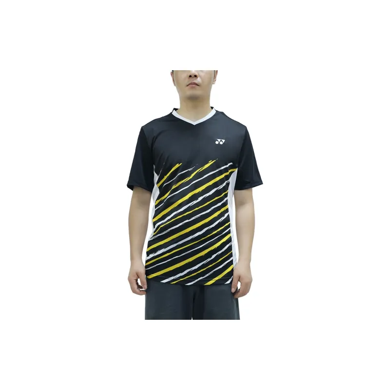 YONEX T Shirts Men Black-2
