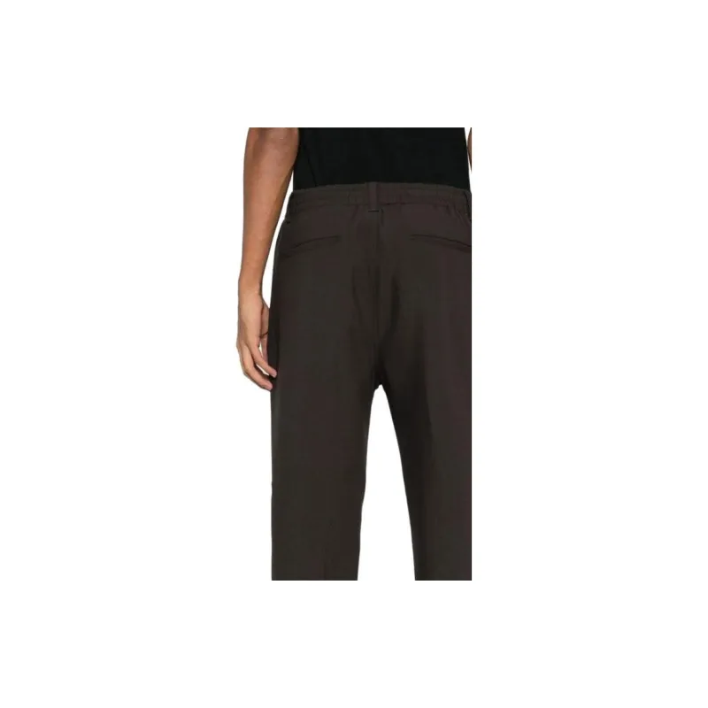EMPORIO ARMANI Elasticated waist Slim cut Trousers-2