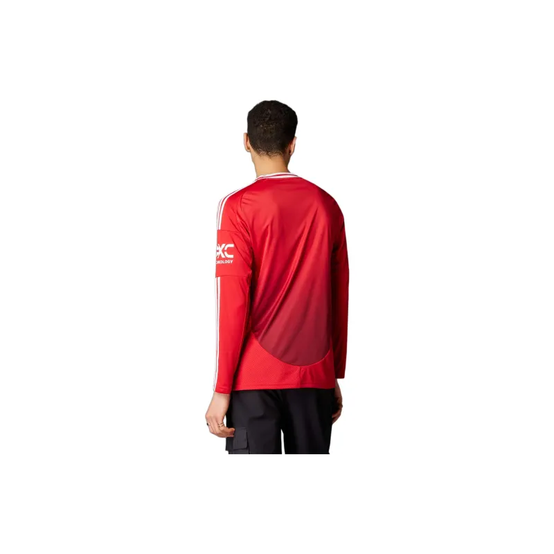 Adidas Free Shipping With AdiClub Manchester United 24/25 Long Sleeve Home Jersey-3