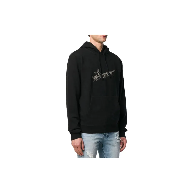 SAINT LAURENT Sweatshirts Men Black-2