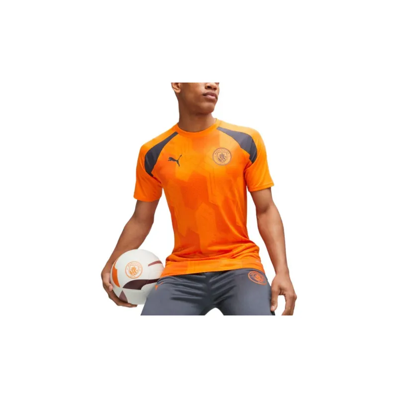PUMA MCFC Soccer Jerseys Men Yellow-7