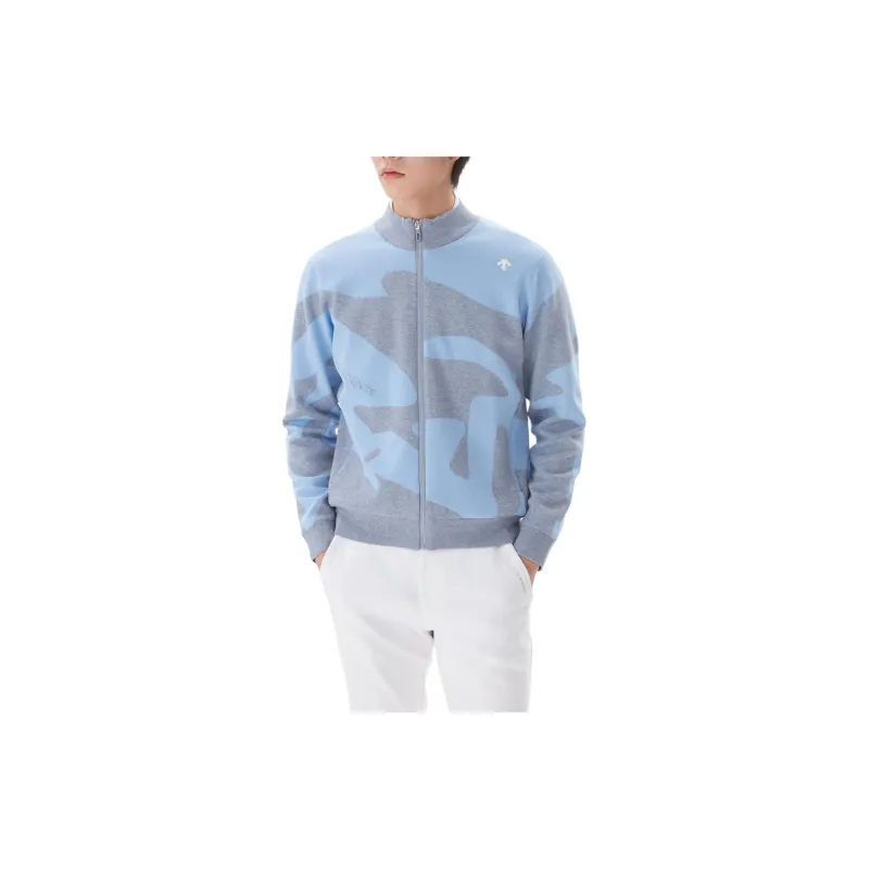 DESCENTE Jackets Coats Men's Blue-5