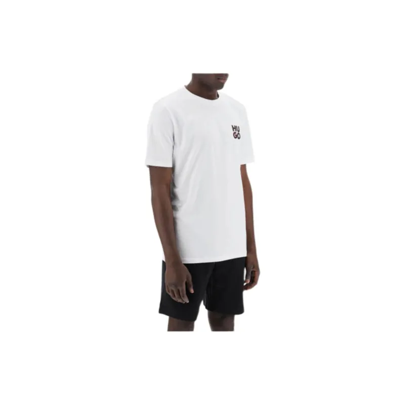 HUGO BOSS Logo print T shirt Pack Of Two-1