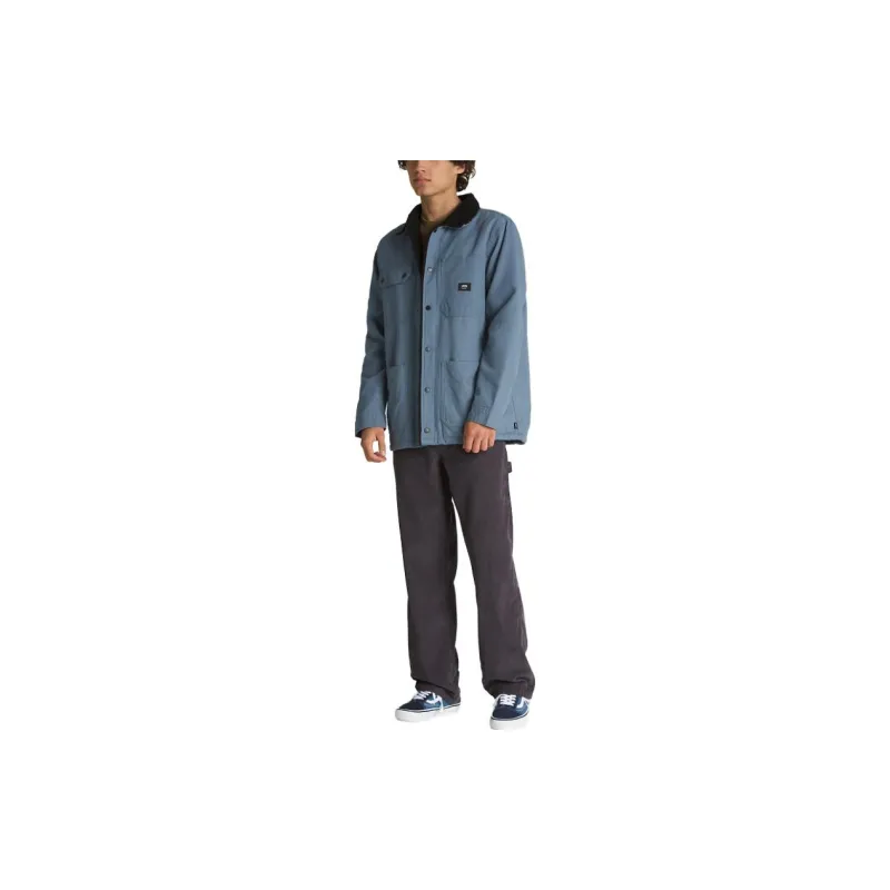 Vans Drill Chore Sherpa Coat Coats Men's Blue-3