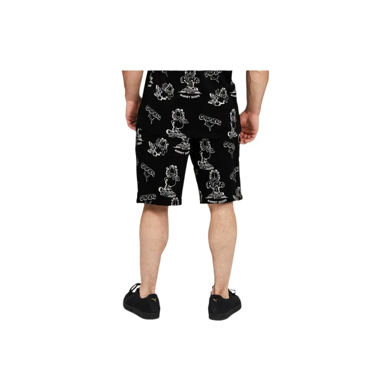 PUMA Casual Shorts Men Black-3