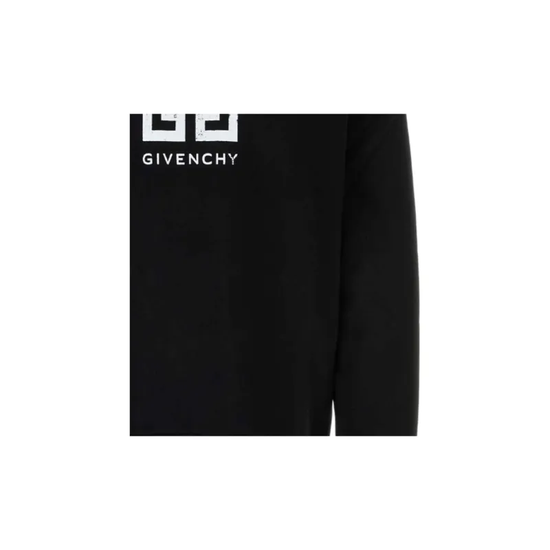 Givenchy Logo Printed Crewneck Sweatshirt-12