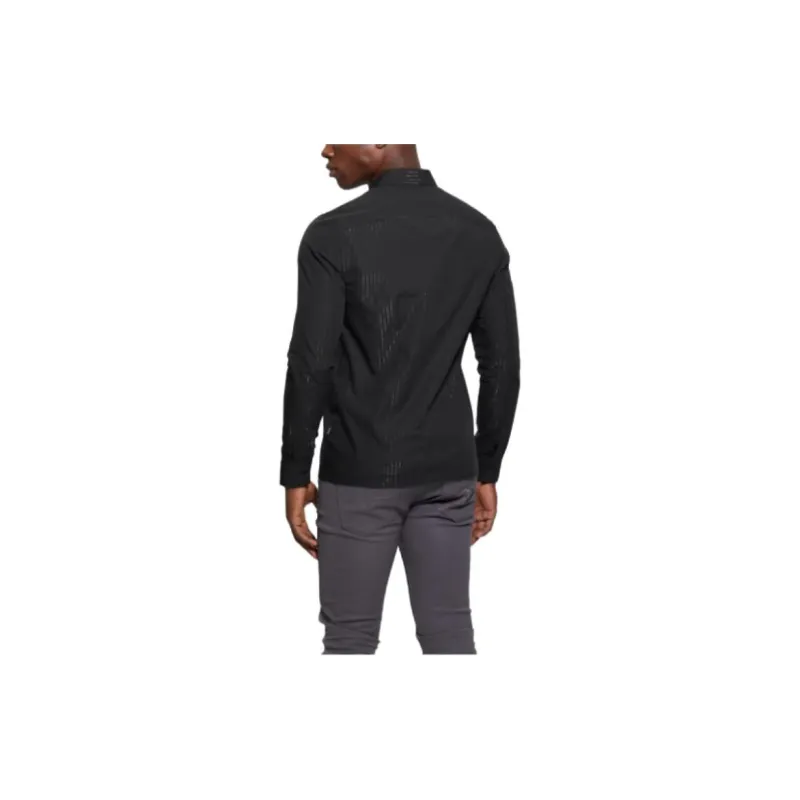 GUESS Sunset Lurex Shirt Shirt Men's Black-2