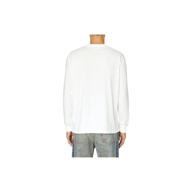DIESEL Logo Detailed Crewneck Sweatshirt-1