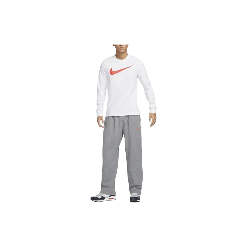 Nike T Shirts Men White-2
