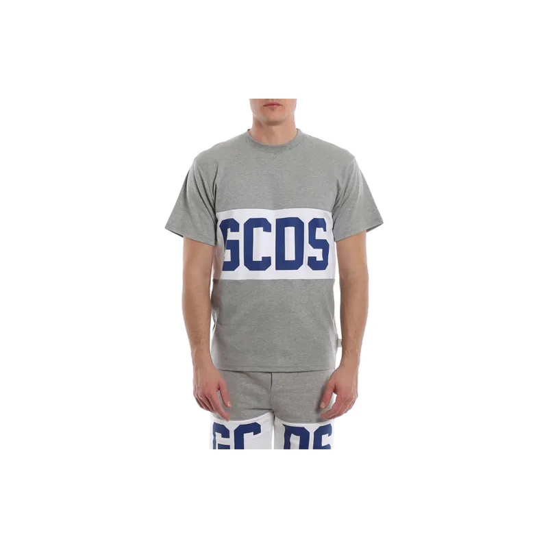 GCDS T Shirts Men Gray-1