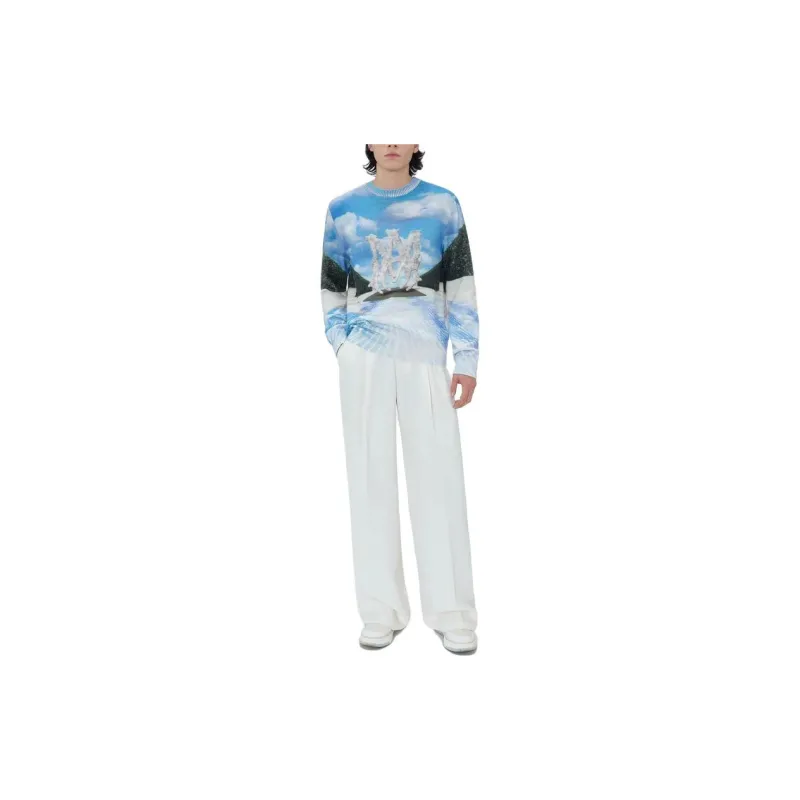 AMIRI Sweaters Men Blue-1