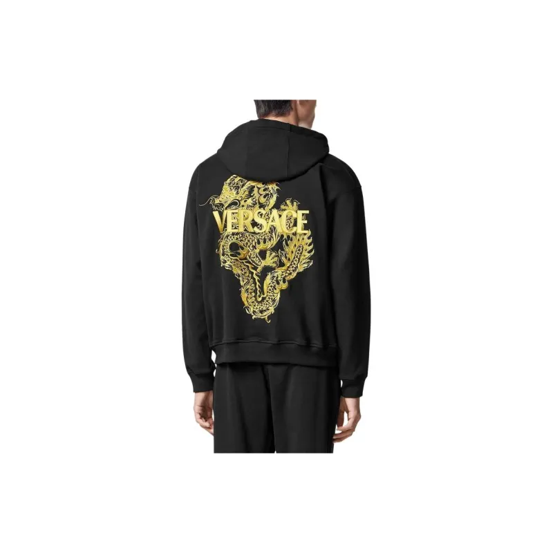 VERSACE SS24 Sweatshirt Men's Black-3