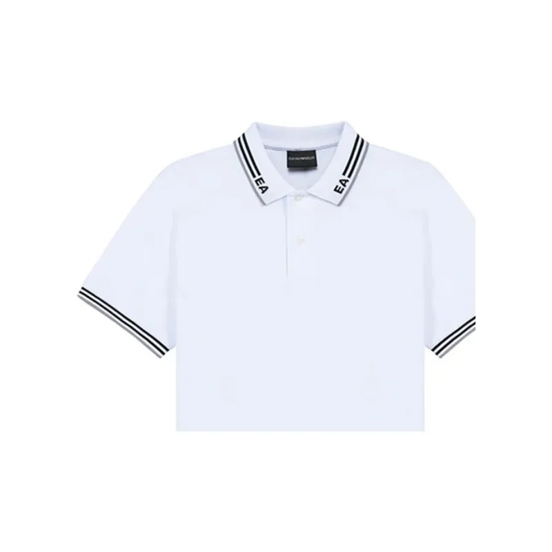 EMPORIO ARMANI Polo Shirt Men's White-4