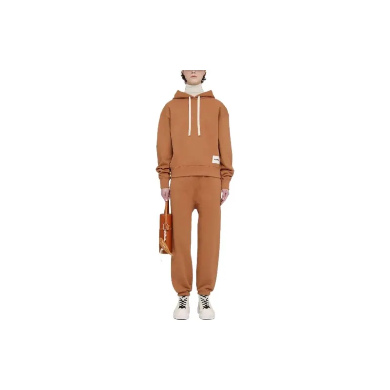 JIL SANDER Cotton Drawstring Track Pants-3