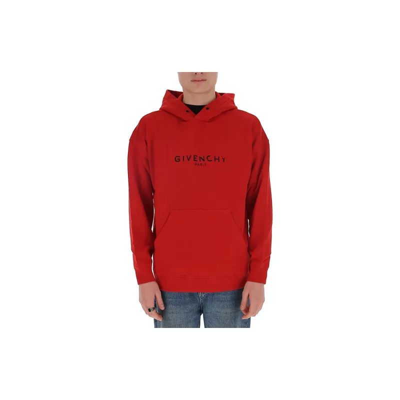 Givenchy Sweatshirts Men Red-2