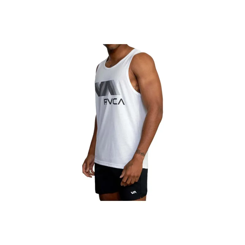 RVCA Tank Tops Men White-5