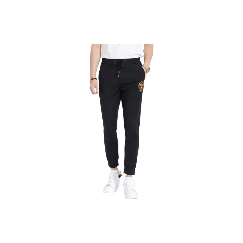Raidy Boer Casual Pants Men's Black-2